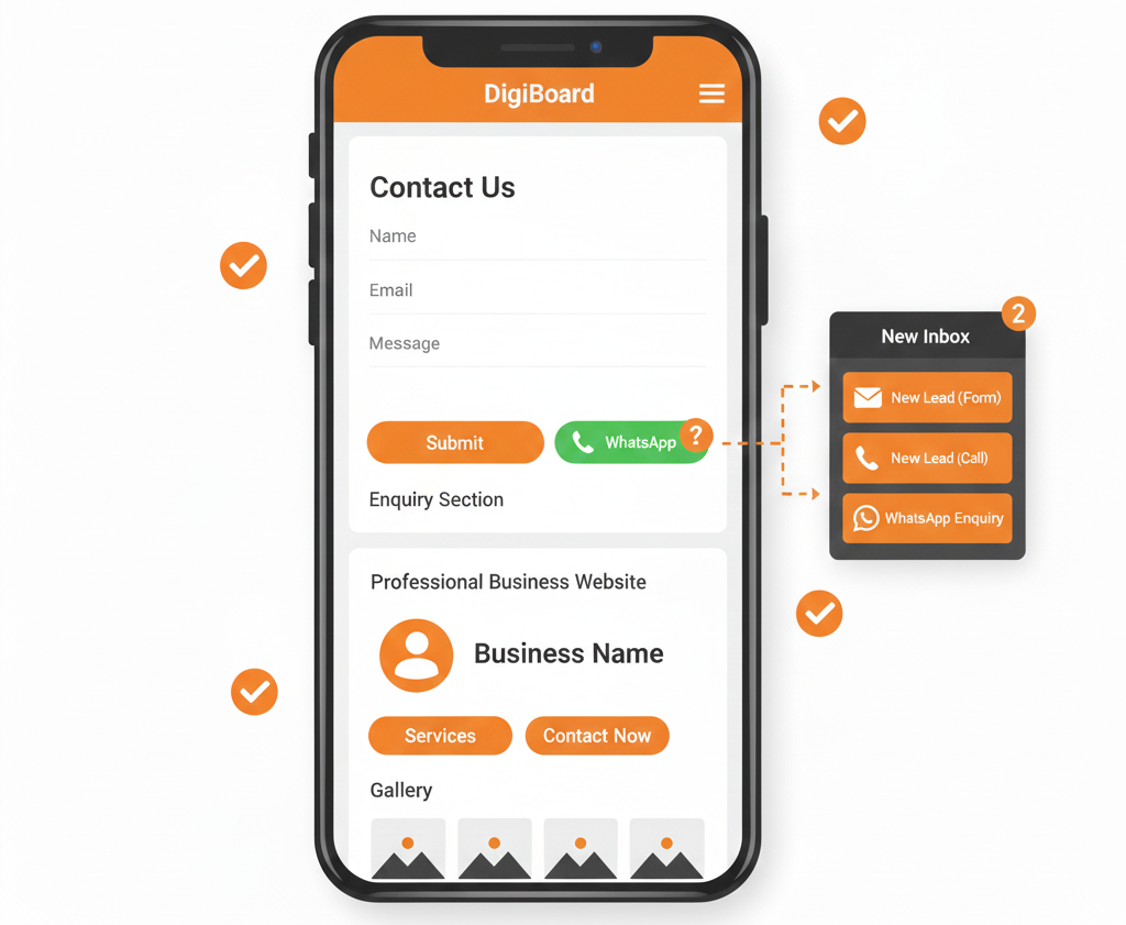 Website builder for local businesses in India