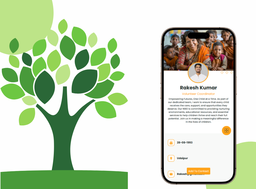 best digital visiting card in India | virtual visiting card in India