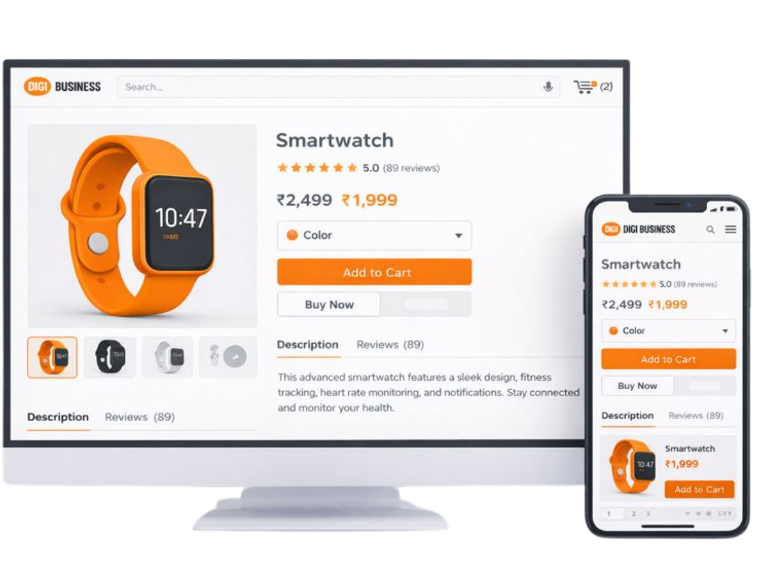 Best ecommerce website builder in India