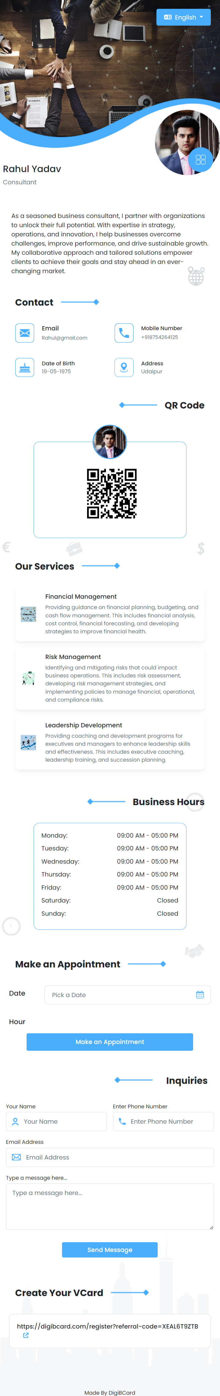 Business Consultant