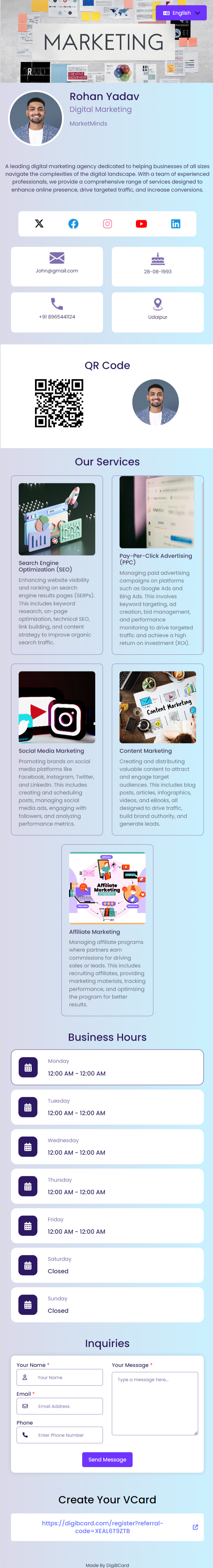 Digital marketing