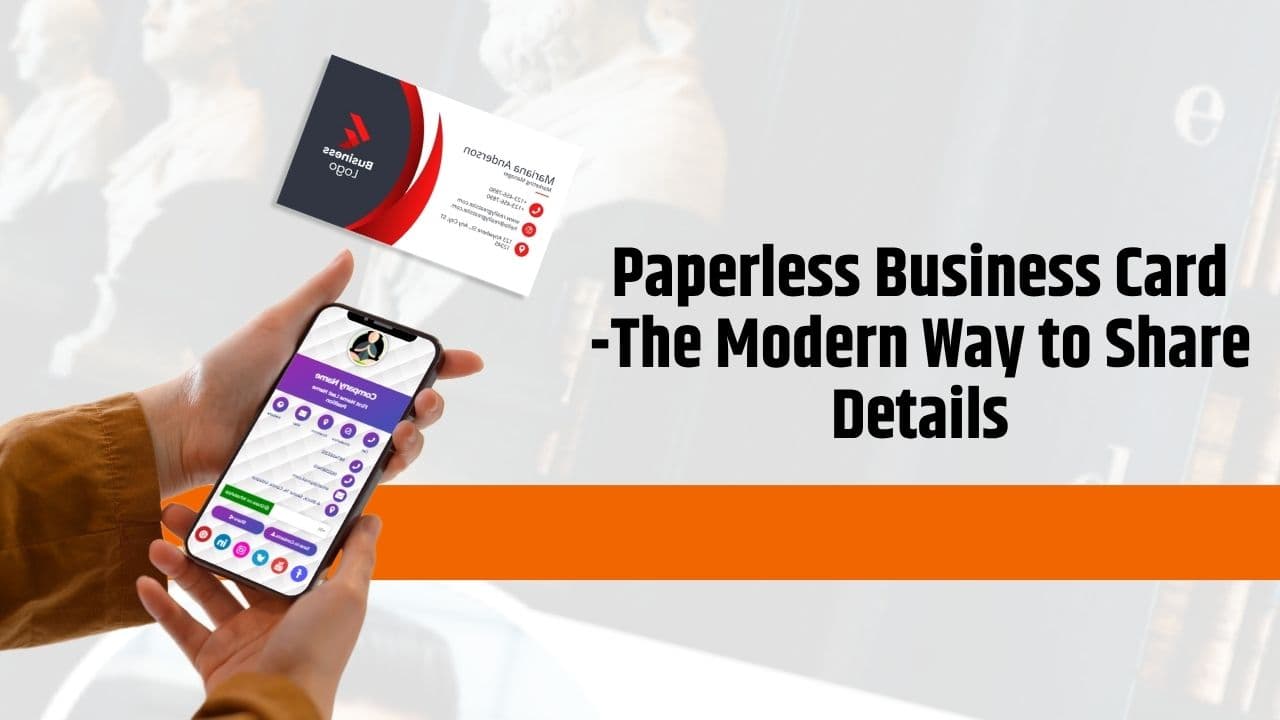 Paperless Business Card