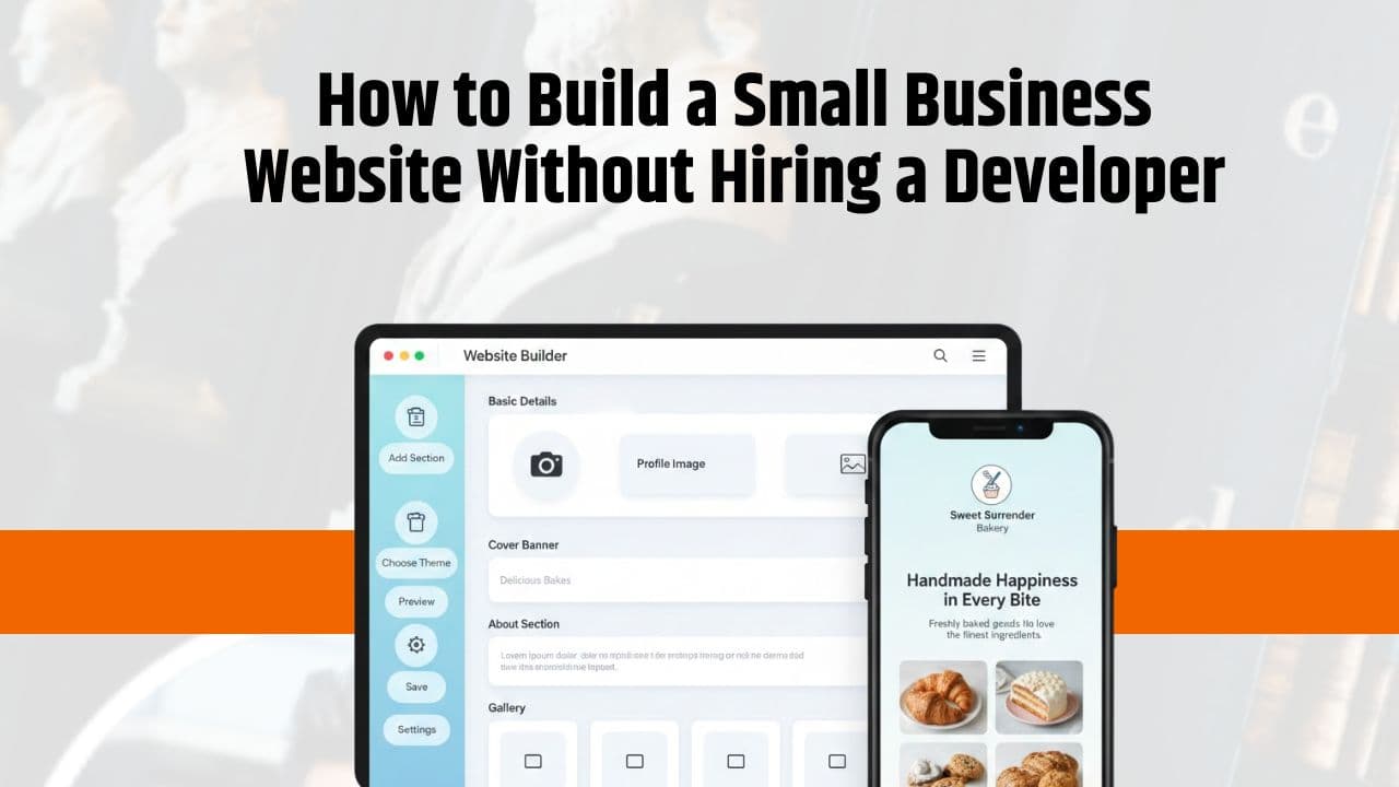 How to Build a Small Business Website Without Hiring a Developer